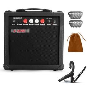 5 Core D01027hhvw7 Guitar Amp 20w Electric Mini Portable W 6.5 Inch Speaker Aux Jack