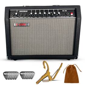 5 Core D01027hhvwy Guitar Amp 50w Electric Portable W 8 Inch Speaker Mini Aux