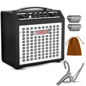 D0102x3ig4a 5 Core Guitar Amp 20w Electric Mini Portable W 6.5 Inch Speaker Aux Jack D0102x3ig4a 5 Core Guitar Amp 20w Electric Mini Portable W 6.5 Inch Speaker Aux Jack