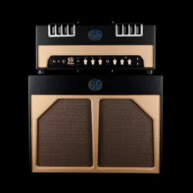 85six000 65 Amps Pre Owned 2010 Soho Hi Power Guitar Amp Head With 2x12 Inch Cabin