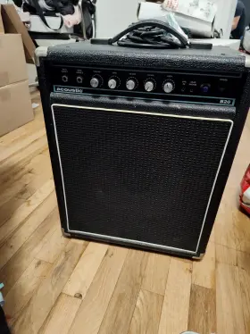 08401923 Acoustic B20 Bass Amplifier 120v 30w 60hz
