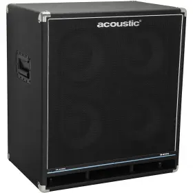 B410c Acoustic 197881327477 Classic 400w 4x10 Bass Speaker Cabinet Black Rf