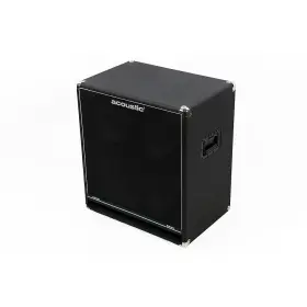 B410c Acoustic 197881359065 Classic 400w 4x10 Bass Speaker Cabinet Black Ob