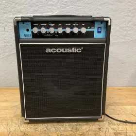 B50c Acoustic 197881367510 1x10 50w Bass Combo With Tilt-back Cab Black Tested And Working