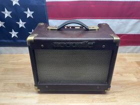 Acoustic 656238044479 A15 15w 1x6.5 Instrument Combo Amp Brown