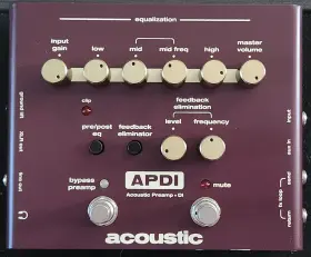 Acoustic 656238050791 A Series Instrument Preamp And Di