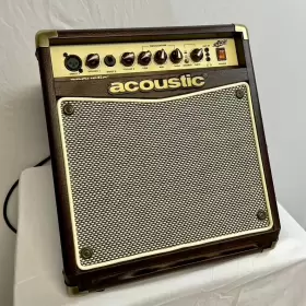 A15v Acoustic 15w 1x6.5 Combo Amp Brown Leather Guitar Amplifier