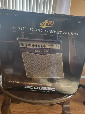 A4011150047 Acoustic A40 40w Combo Amplifier Dsp Effects Bluetooth Guitar