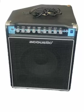 Acoustic100w Acoustic B100c Bass Combo With Tilt-back Cab Black Wmp004376