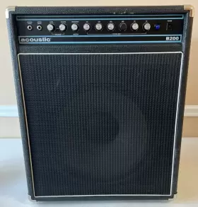 200w Acoustic B200 1x15 Inch Bass Combo Amplifier Amp