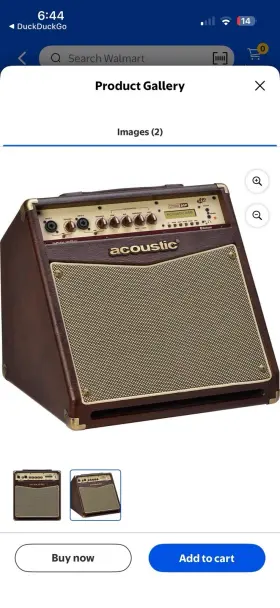 L-a4003210346 Acoustic A40 Combo 40w Solid State Bluetooth Guitar Amplifier 2 Channels
