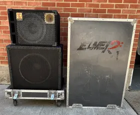 D112xst Ada 15 Bassline And Eden Inch Speakers In A Road Case