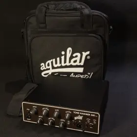 Aguilar 824599000971 Tone Hammer 350 Ltd - Chocolate Brown With Case