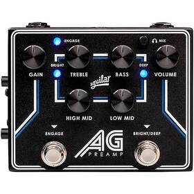 Aguilar 824599600072 Ag Preamp Effects Pedal Black