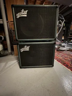 Db112nt Aguilar Pair Of Green Monster Bass Cabinets 8 Ohm Each