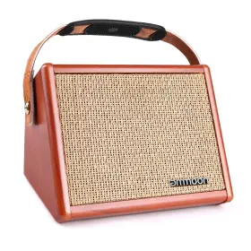 Ahi7577646370860lf Ammoon 15w Portable Acoustic Guitar Amp Supports Bass Treble J2u5