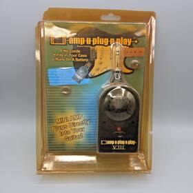 Amp-u-lug-n-play 094922623874 Amp-u-plug-n-play Mini Guitar Amplifier Runs On A Battery - New In Package