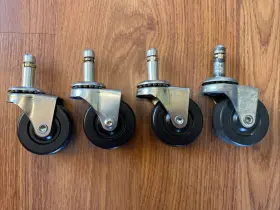 5299 Ampeg Casters Set Of 4 Wheels For Or Fender Amp Amplifier Heavy Duty 2 Inch
