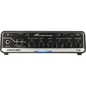 Ampeg 614252330077 Brand New Venture V3 300-watt Portable Lightweight Bass Amp Head