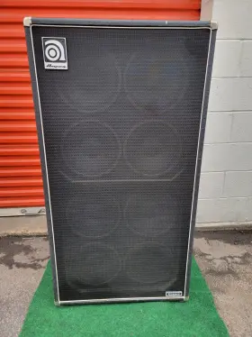 Svt-810en Ampeg 663961033441 Clasisic Series 8x10 Bass Speaker Cabinet 800w Rms 1600 Max