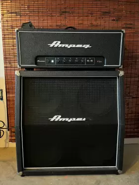 Anedj00161 Ampeg V-50h Tube Guitar Amplifier Half Stack