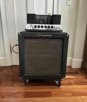 B-15n Ampeg Vintage 1964/1965 Portaflex 25-watt 1x15 Bass Amplifier Clean Amp