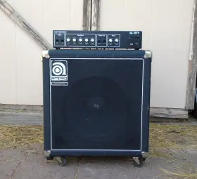 B-15tev Ampeg 1989 Flip-top Bass Amp - U.s. Made Solid State B-15t