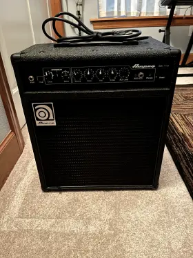 Ba-110v2 Ampeg Bass Combo Amp In Mint Condition
