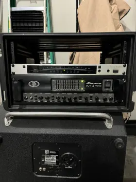 Svt-4 Ampeg Dtr-2 Pro With 6u Skb Rack And Korg Tuner