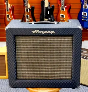 R-12r Ampeg Vintage 1962 Reverb Rocket 1x12 Inch Combo Amp With Footswitch Very Nice