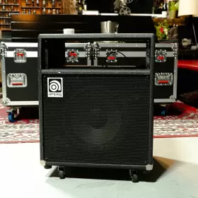 Srv-212 Ampeg Extended Low Range Dual Speaker Bass Cabinet With 4 Space Rack
