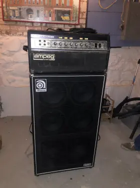 Svt610hlf Ampeg V9-svt Mid-late 70s And Cabinet