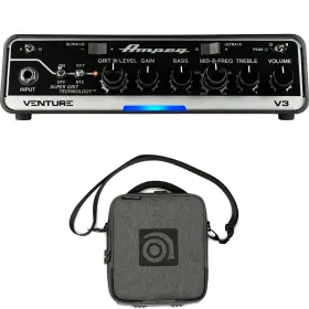 Venturev3bagbn Ampeg Venture V3 300-watt Bass Head And Carry Bag