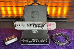 Venturev7basshead-0702-u Ampeg Venture V7 700-watt Bass Head With Case And Footswitch
