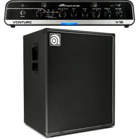 Ventv12-410stk Ampeg Venture V12 1 200-watt Bass Head And 4x10 Inch Cabinet