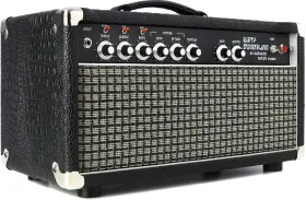 Dw.50.h.bc.lc.ss.01 Amplified Nation Dirty Wonderland 50-watt Tube Head - Black Crocodile