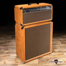 Amplified Nation Sq212 Six String Sustain 50w Head And 212 Cab Golden Brown Suede
