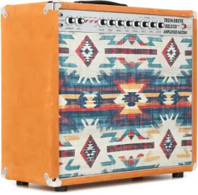 Tdds.50.12m.gb.sw.ss.01 Amplified Nation Trem-drive Deluxe 50-watt 1 X 12-inch Tube Combo - Golden Brown