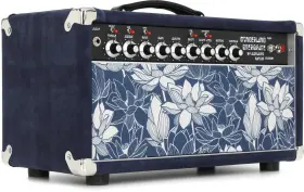 Wod.100.h.ns.lf.ss.01 Amplified Nation Wonderland Overdrive V2 100-watt Tube Head - Navy Suede