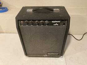 Applause 15g-amp-eu Ab-15 Guitar Practice Amplifier Combo Amp 15w Black Works Great