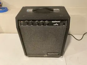 15g-amp-eu Applause Ab-15 Guitar Practice Amplifier Combo Amp 15w Black Works Great