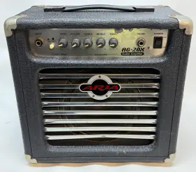 Ag-20x Aria Guitar Amplifier 20w Practice Combo Amp Overdrive