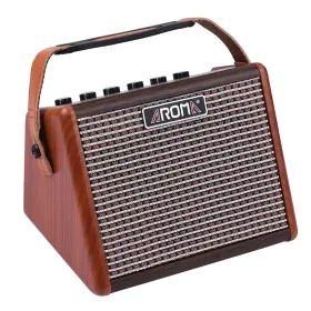 Juv8435815403776st Aroma Ag-15a 15w Portable Acoustic Guitar Amp Speaker Recharge H1c4