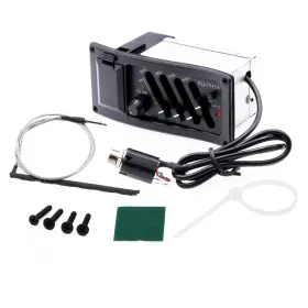 Eq-7545r Ascendas 614591167754 Guitar 4-band Eq Equalizer System Acoustic Preamp For Acousti