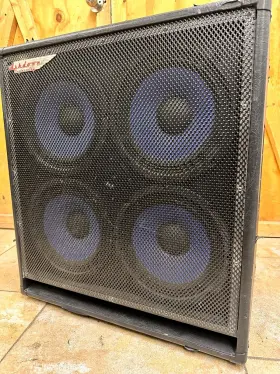 Abm410h Ashdown 4x10 Bass Guitar Speaker Cabinet - Tweeter Not Working 600 Watts