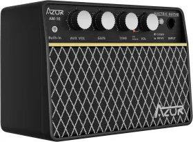 Aba-10 Azor Guitar Amp 10w Usb-c Rechargeable 6h Working Mini Electric Amplifi