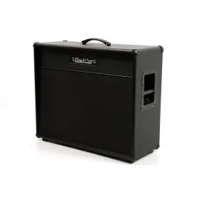 Bad Cat 197881432034 Era 2x12 Guitar Speaker Cabinet Black Ob