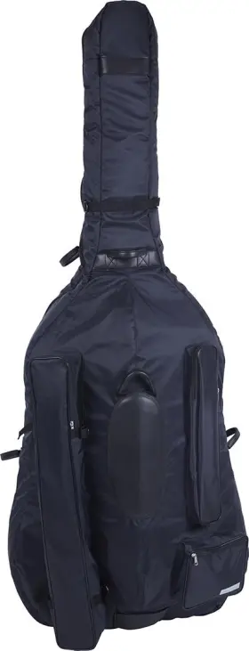 Perf1101sn Bam Performance Double Bass Cover - Medium Black