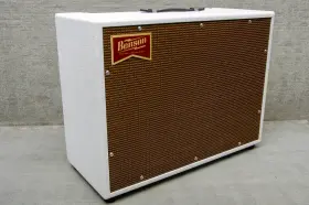 19209 Benson Amps Monarch Reverb 1x12 Combo White Tolex/oxblood Grill