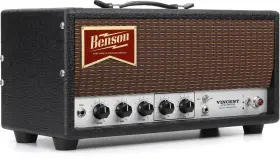 Benson Amps 850050929048 Vincent 30-watt Tube Amp Head - Black Tolex/oxblood Grille